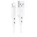 Кабель USB - Apple lightning Borofone BX48, 100 см 2,4А (white) (133801)#1628824