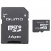 Карта флэш-памяти MicroSD 32 Гб Qumo +SD адаптер (class 10) UHS-1 U3 (134297)#1731240