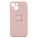 Чехол-накладка ORG Soft Touch с закрытой камерой для "Apple iPhone 13 mini" (sand pink) (134176)#2009324