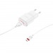 Адаптер Сетевой Borofone BA48A Orion 1USB/5V/2.1A + кабель Micro USB (white)#1628490