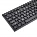 Клавиатура + оптич.мышь VIXION NX1 беспроводной набор (черный)#1633506