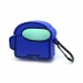 Чехол-кейс для наушников AirPods Pro силиконовый Амонг ас синий#1641417