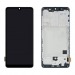 Дисплей для Samsung A415F Galaxy A41 в рамке + тачскрин (черный) (In-Cell)#1761126