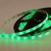 LED лента силикон, 8 мм, IP65, SMD 2835, 60 LED/m, 12 V, цвет свечения зеленый#1933406