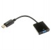 Переходник шт. DisplayPort - гн. VGA кабель 15см "Cablexpert"#2047883