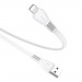 Кабель USB - Lightning (для iPhone) Hoco X40 (плоский) Белый#1646851