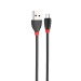 Кабель USB - micro USB Hoco X27 Excellent HTC/Samsung (120см) (black)#1638012