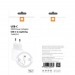 Сетевое зарядное устройство WUW T12 (Type-C PD 20W)+Кабель Type-C (PD) - Lightning для iPhone Белый#1640058