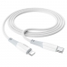 Кабель Type-C - Apple Lightning Hoco X70. белый 1м#1815898