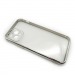 Чехол iPhone 12 Pro Style Силикон Прозрачный Серебряный#2102151