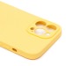 Чехол-накладка ORG Soft Touch с закрытой камерой для "Apple iPhone 13 Pro Max" (yellow) (134195)#1939439