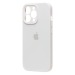 Чехол-накладка ORG Soft Touch с закрытой камерой для "Apple iPhone 13 Pro" (white) (134210)#1939454