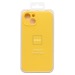 Чехол-накладка ORG Soft Touch с закрытой камерой для "Apple iPhone 13" (yellow) (134227)#1939459