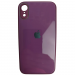                                 Чехол силикон-пластик iPhone XR глянец с логотипом фиолетовый*#2130468