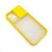 Чехол iPhone 13 Mini Матовый Slide Camera Желтый#1653686