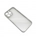 Чехол iPhone 13 Pro Max Style силикон прозрачный Серебряный#1664587