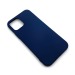 Чехол iPhone 12 Microfiber Темно-Синий#1752012