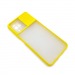 Чехол Samsung A22/M22 (2021) Матовый Slide Camera Желтый#1654645