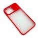Чехол iPhone 13 Pro Матовый Slide Camera Красный#1654272