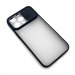 Чехол iPhone 13 Pro Матовый Slide Camera Черный#1654256