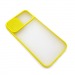 Чехол iPhone 13 Pro Max Матовый Slide Camera Желтый#1654204