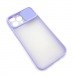 Чехол iPhone 13 Pro Max Матовый Slide Camera Фиолетовый#1654217