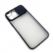 Чехол iPhone 13 Pro Max Матовый Slide Camera Черный#1654201