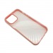 Чехол iPhone 13 Pro Max Силикон Радужный прозрачный Розовый#1654064