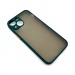 Чехол iPhone 13 Mini Противоударный Матовый Темно-Зеленый#1658673