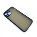 Чехол iPhone 13 Mini Противоударный Матовый Темно-Синий#1658676