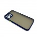 Чехол iPhone 13 Pro Max Противоударный Матовый Темно-Синий#1658526