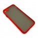 Чехол iPhone 7/8/SE (2020) Противоударный Матовый Красный#1659554