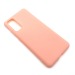 Чехол Samsung S20FE (2020) Силикон Матовый Розовый Песок#1752023
