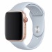 Ремешок - ApW для "Apple Watch 38/40/41 mm" Sport Band (S) (silver) (107165)#1659060