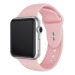 Ремешок - ApW Sport Band Apple Watch 42/44/45/49 мм силикон на кнопке (S) (light pink) (107215)#1658389