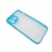 Чехол iPhone 13 Pro Max Bubble New тонкий Голубой#1665455