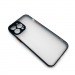 Чехол iPhone 13 Pro Max Bubble New тонкий Черный#1667176