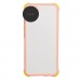                                     Чехол силикон-пластик Samsung A02S/M02S прозрачный с защитой по краям розовый/салатовый*#1718187