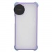                                     Чехол силикон-пластик Samsung A02S/M02S прозрачный с защитой по краям сиреневый/голубой*#1718282
