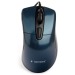 Мышь компьютерная "Gembird" MOP-415-B, USB, 3кн.+колесо кнопка, 2400DPI, кабель 1,4м (синий)#1664384