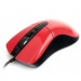 Мышь компьютерная "Gembird" MOP-415-R, USB, 3кн.+колесо кнопка, 2400DPI, кабель 1,4м (красный)#1664381