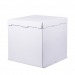 Коробка под торт 300*300*300мм квад/белое дно без ламин + крышка 1/5/10/20шт#1674449