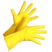 Перчатки латексные XL (1 пара) хозяйственные желтые с хлоп.напыл. 5 ЗВЕЗД AVIORA 1/12/120шт #1678603