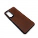 Чехол Honor 10X Lite (2020) Кожа Темно-Коричневый#1666222
