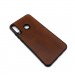 Чехол Honor 9C/Huawei P40 Lite E/Y7P (2020) Кожа Темно-Коричневый#1666025