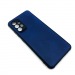Чехол Samsung A32 (2021) Кожа Темно-Синий#1665695