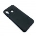 Чехол Samsung A40 (2019) Кожа Черный#1665686