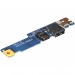 Плата расширения с разъемами USB+аудио DA0Z8ETB8B0 для ноутбуков Acer#1877531