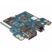 Плата расширения с разъемами USB+аудио и кнопкой включения для ноутбука Acer Spin 1 SP111-33#1876881