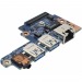 Плата расширения с разъемами 2*USB+аудио+Ethernet 55.Q9VN4.004 для ноутбуков Acer#1875596